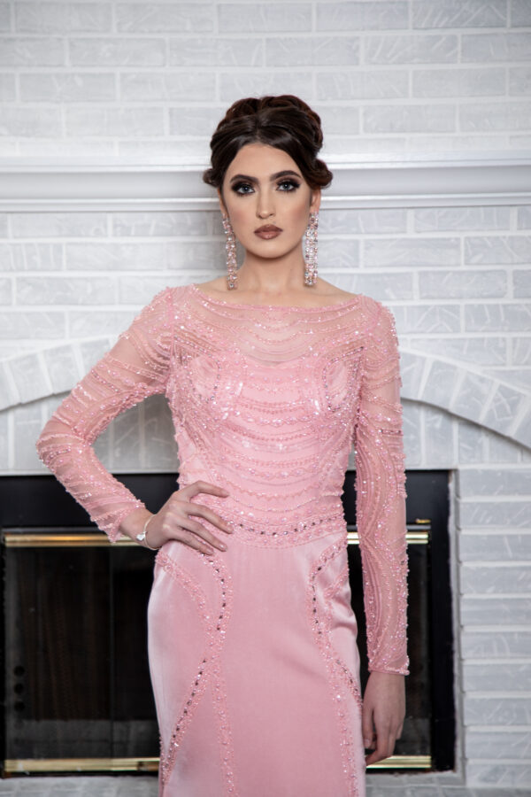 PINK COUTURE DRESS - Image 2