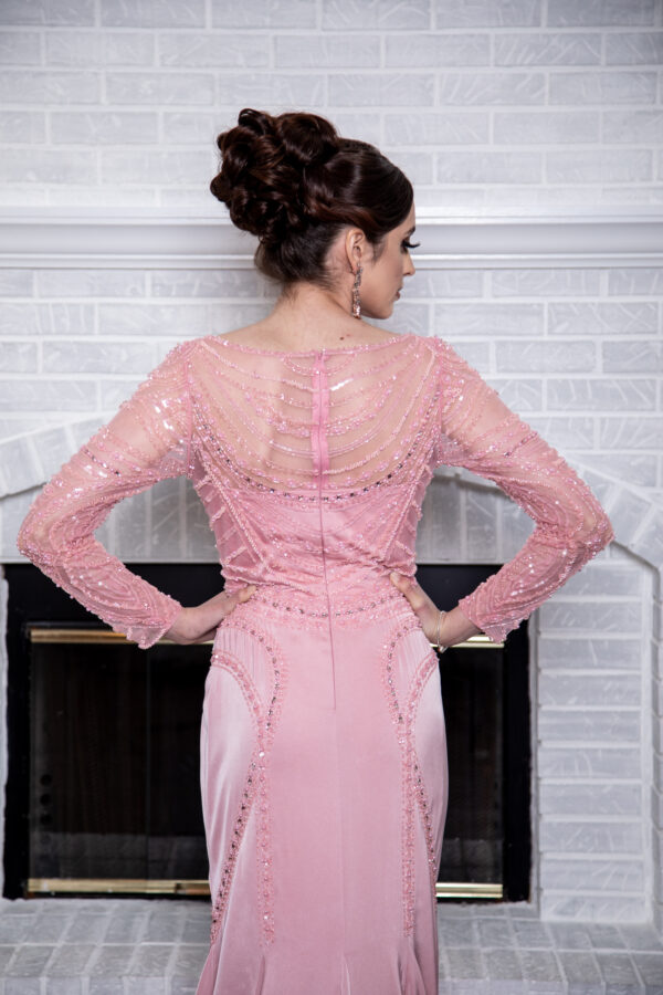 PINK COUTURE DRESS - Image 4